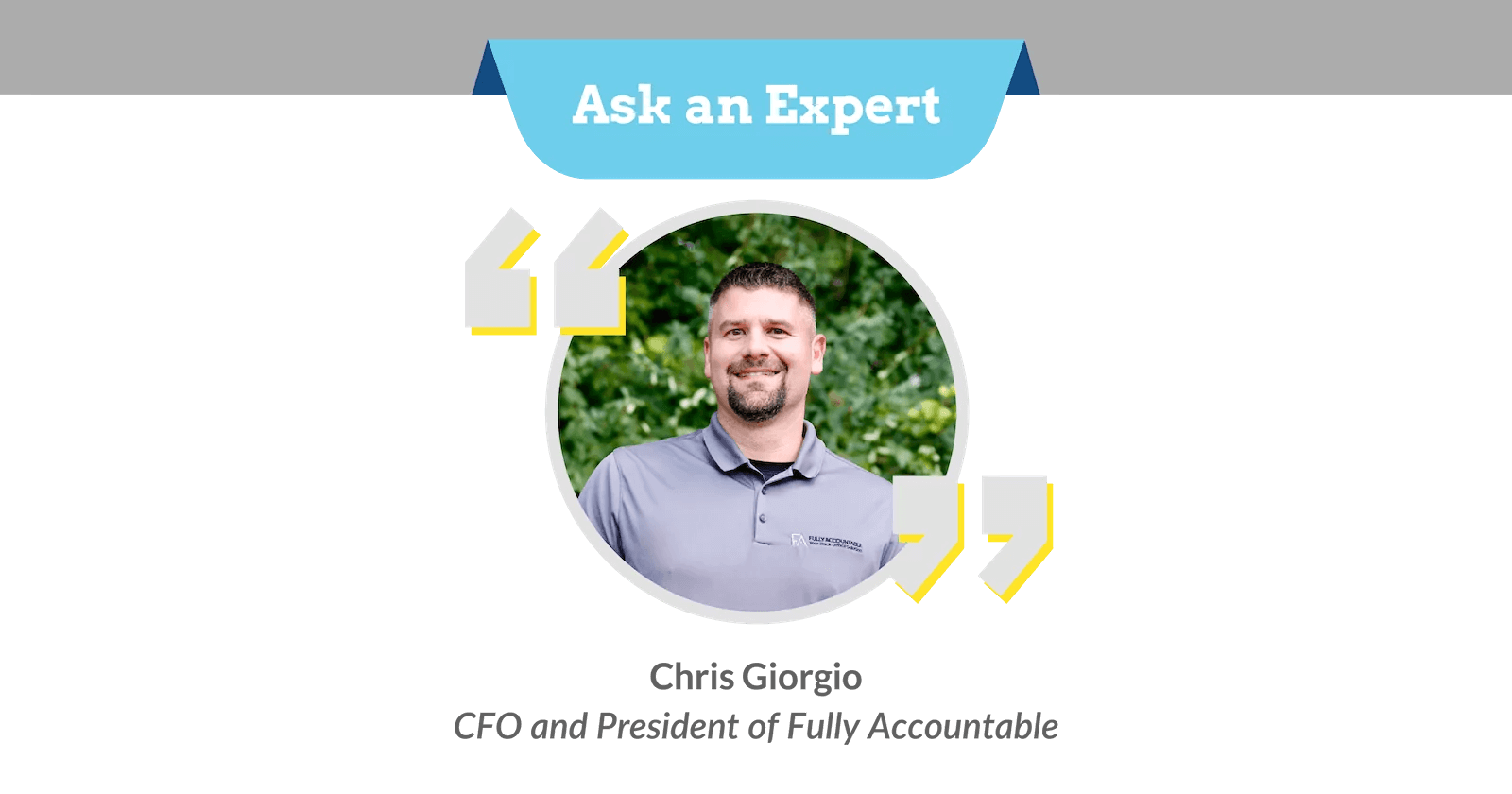 ask an expert chris