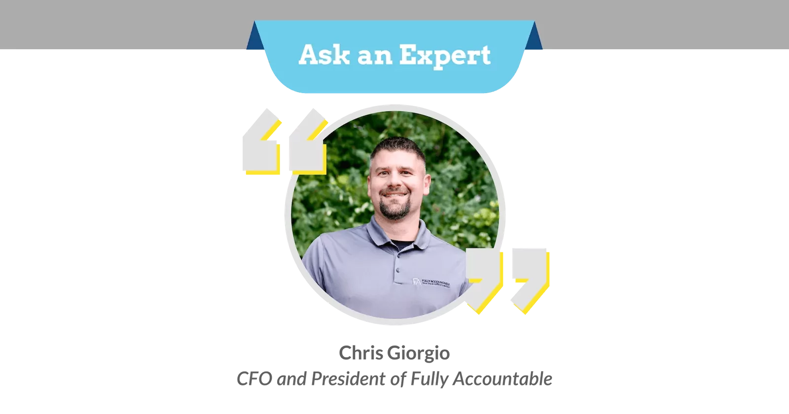 ask an expert chris