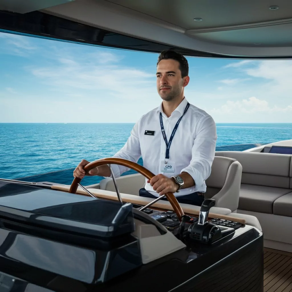 CFO Steering Yatch